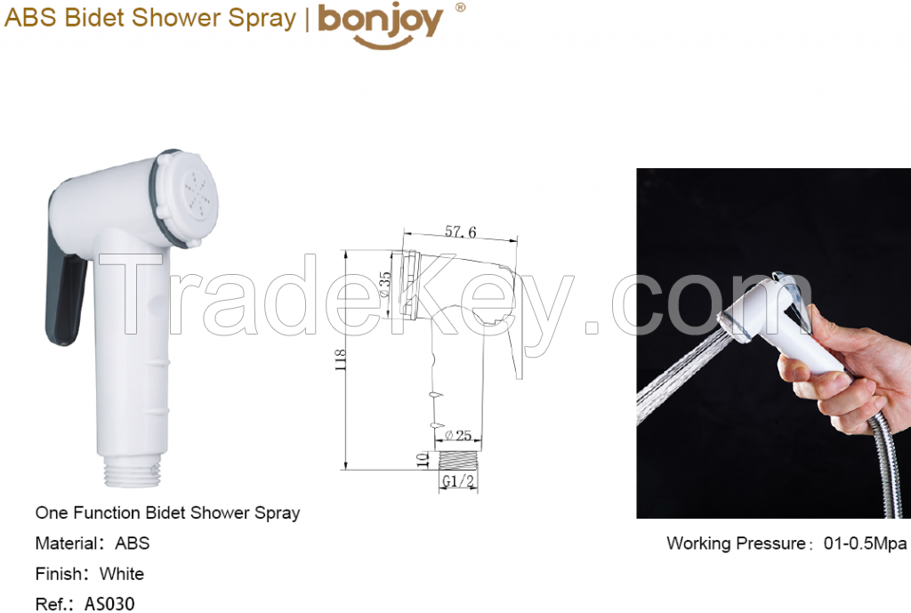 Cold Water Bidet  Shower Kit  CVK010