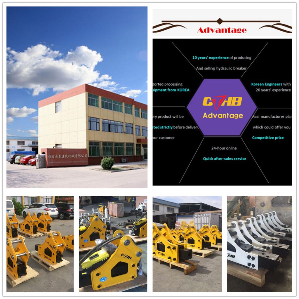 Chengtai China supplier wholesale of CTHB20 hydraulic hammer