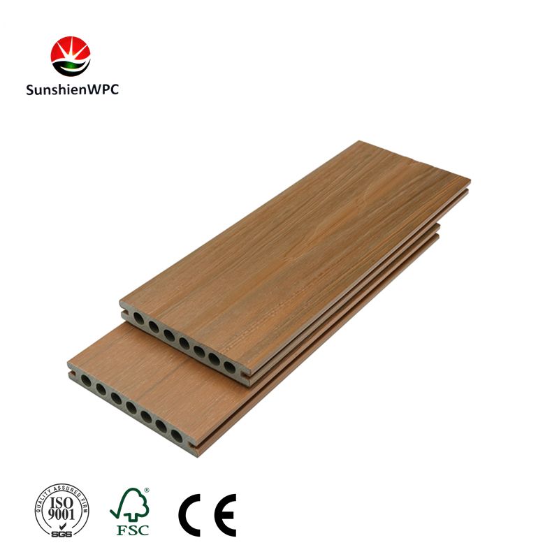 WPC composite decking board with CE 