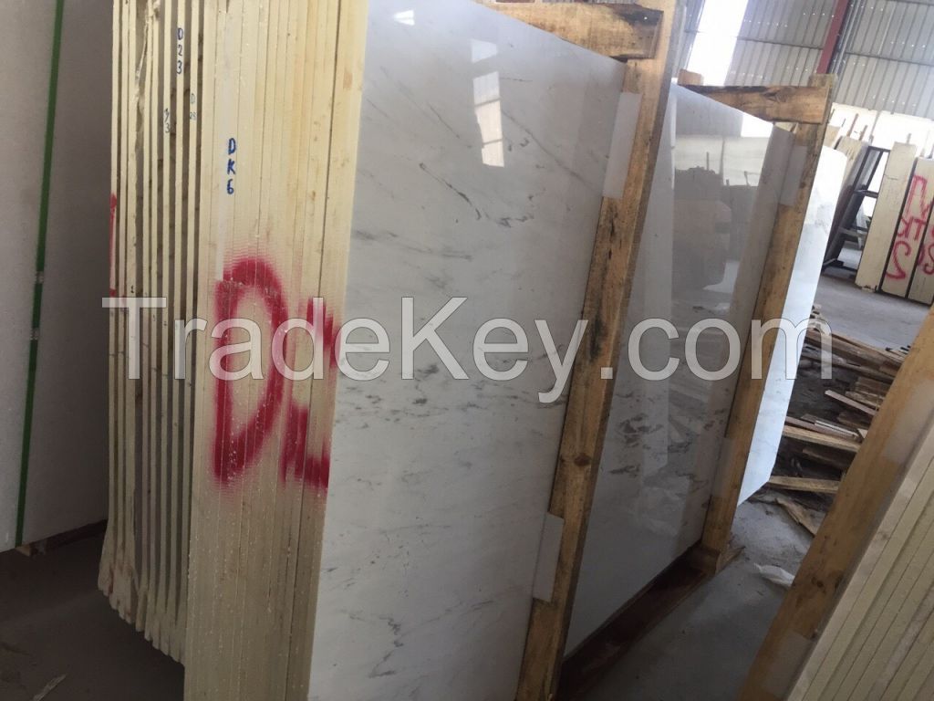 Milky White Marble Polished Big Slab