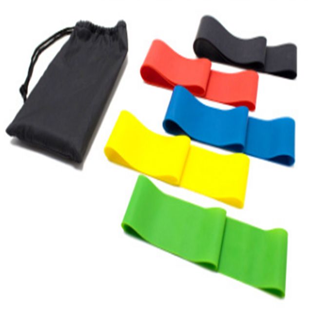  Comfortable Elastic Hip Circle Resistance Band