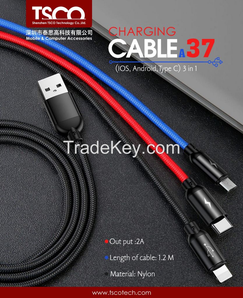 TSCOTECH i-A37 USB Cable