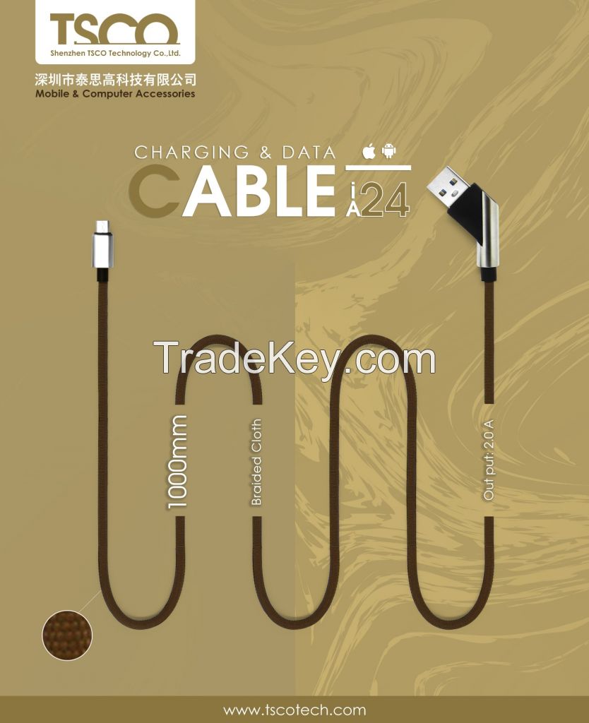 TSCOTECH i-A24 USB Cable