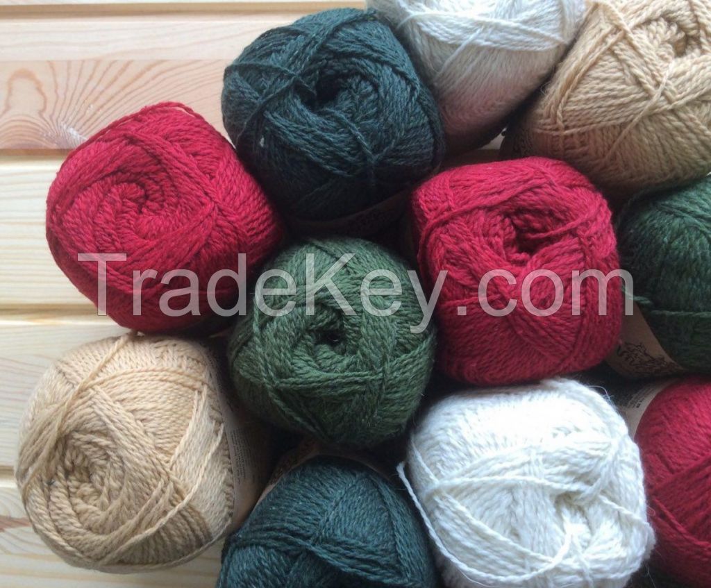 Wool yarn