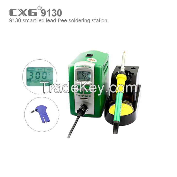 CXG 9130 60w 90w 110w smart led lead-free welding station