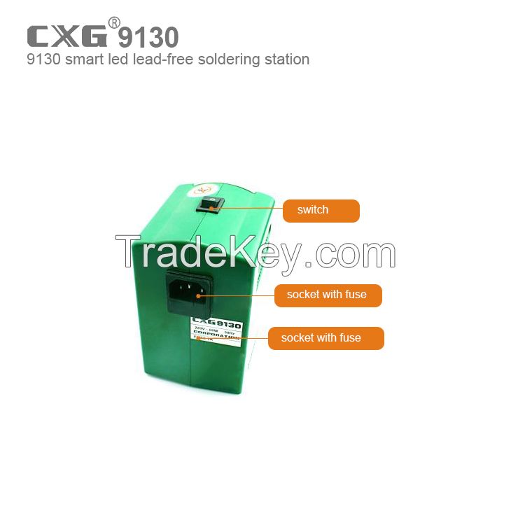 CXG 9130 60w 90w 110w smart led lead-free welding station