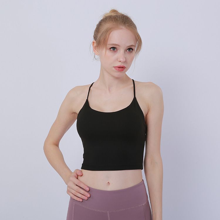 Hot sale sport yoga vest bra safety quick dry sxy bra By Yiwu My Creative  Co, Ltd