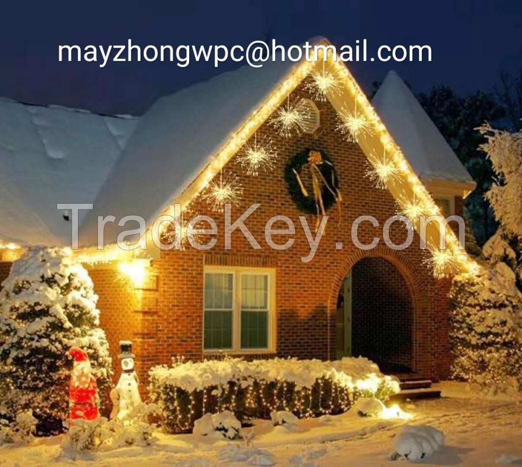 Christmas Trees Decorations with Led Remote Crackers LED Lighting 