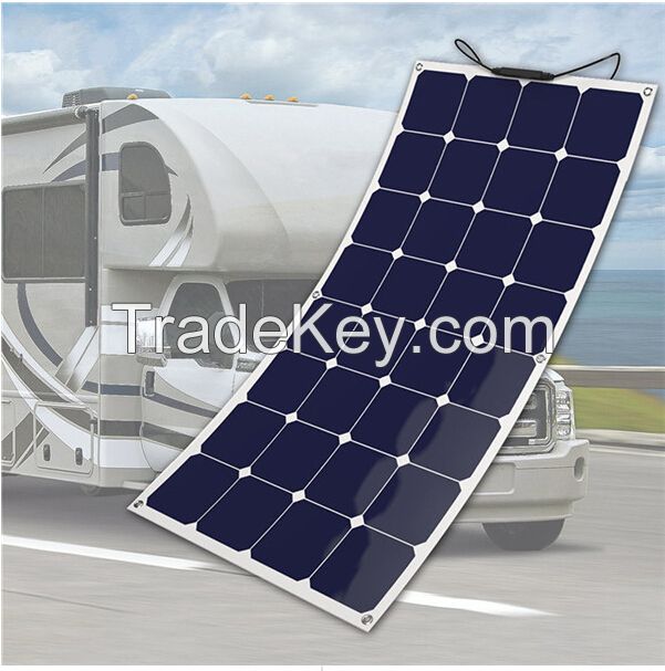 Sunpower 100W Flexible Solar Panel Support OEM
