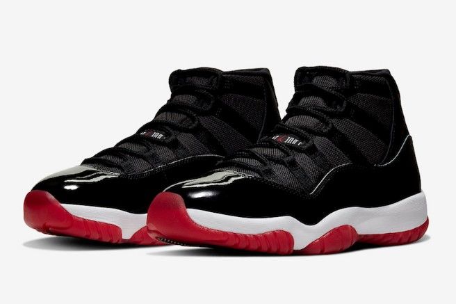 Cheap real AIR JORDAN 11 RETRO "BRED 2019 RELEASE"