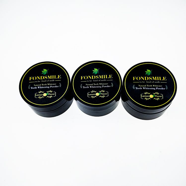 Factory OEM Private Logo Label Easy Home Use Cleaning Activated Charcoal Teeth Whitening Powder