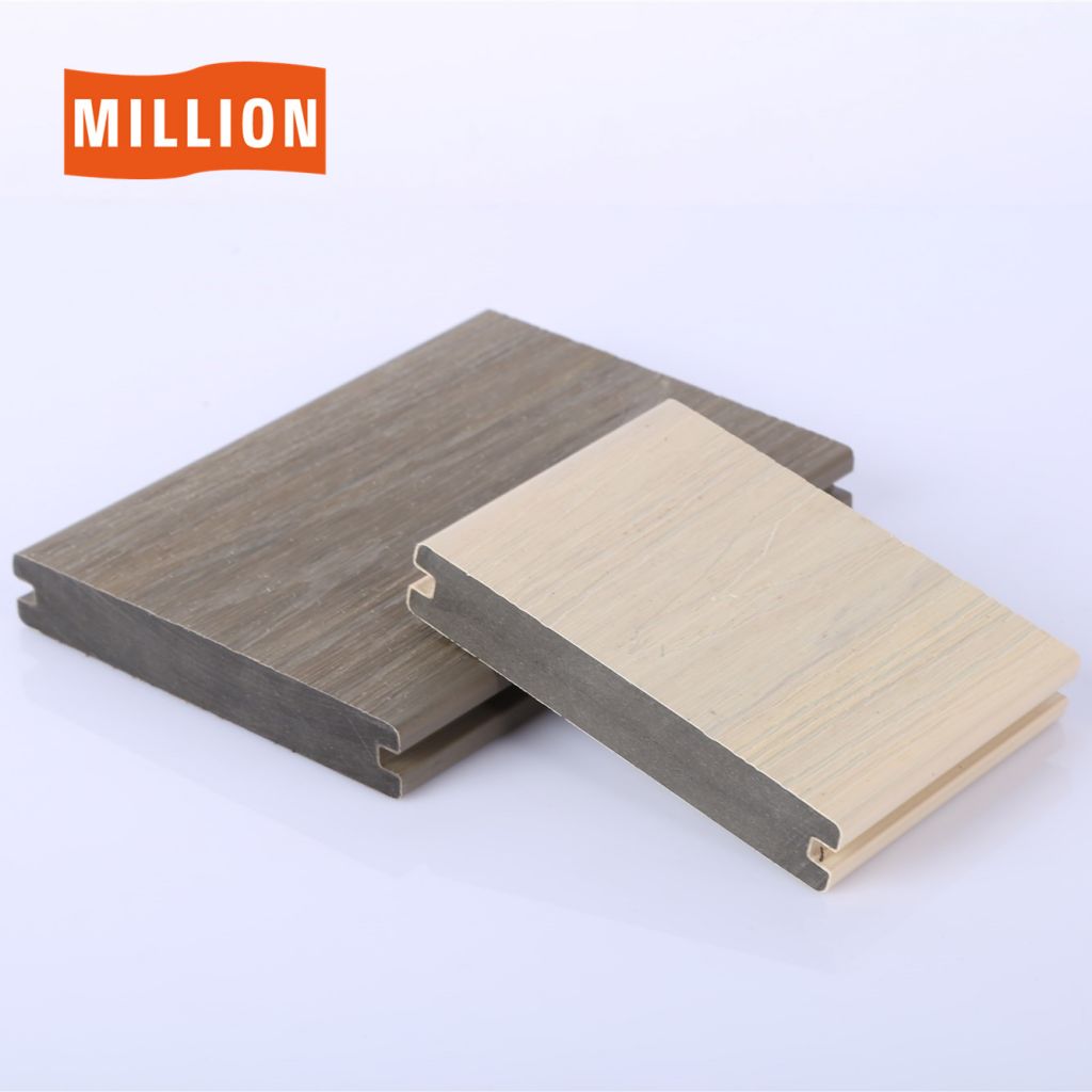 138*23mm fashional Wpc solid Decking For outdoor Decor Wood Floor Tiles