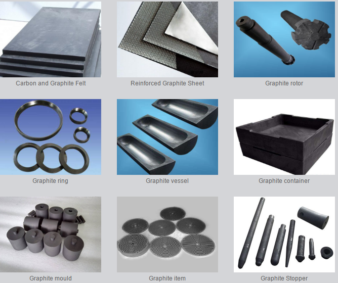 graphite crucible and related products