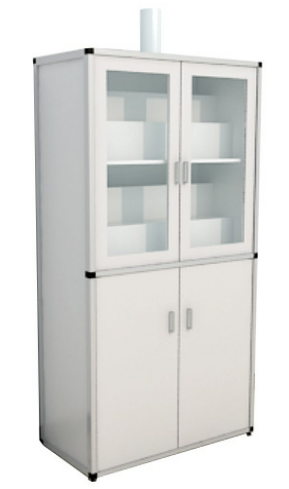 Alloy Aluminium Wood Air Exhuasting Chemical Cabinet