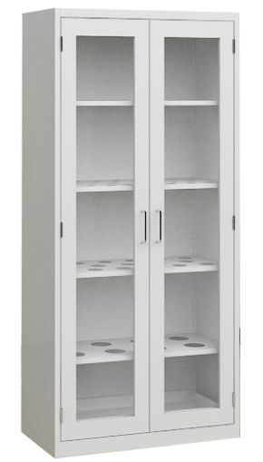 All Steel Glassware Cabinet