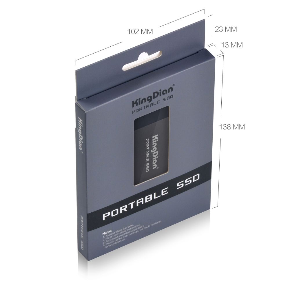 High Capacity USB To Type-C Portable 500GB SSD For Phone And Computer