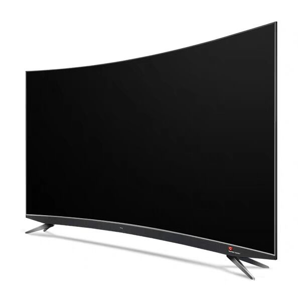55inch 34 nuclear primary color quantum dot artificial intelligence HDR ultra-thin 4K curved TV (deep ash) free shipping 