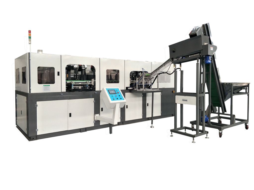 Pet automatic bottle blow molding machine