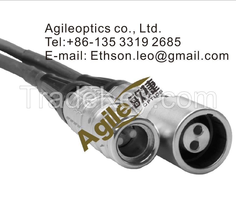 Push-Pull Self-Latching Optic cable Connector