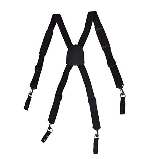 Padded Adjustable Tactical Work Heavy Duty Suspenders (SP0R1)