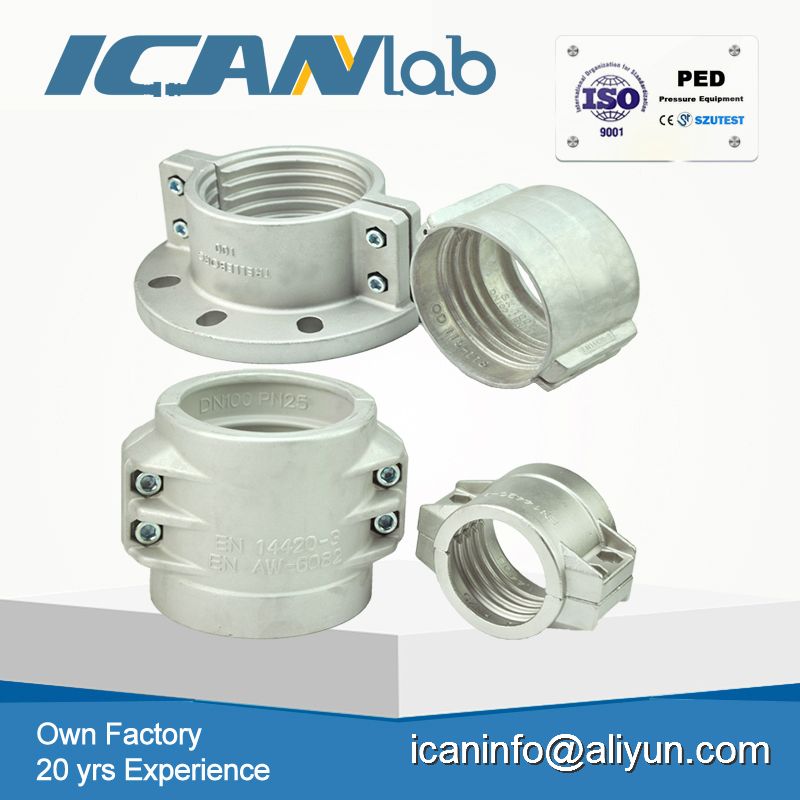 Aluminium/stainless steel DIN 2817 Safety Hose Clamp