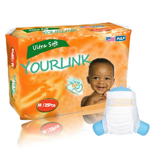 disposable overnight use breathable non woven ECO friendly baby diapers