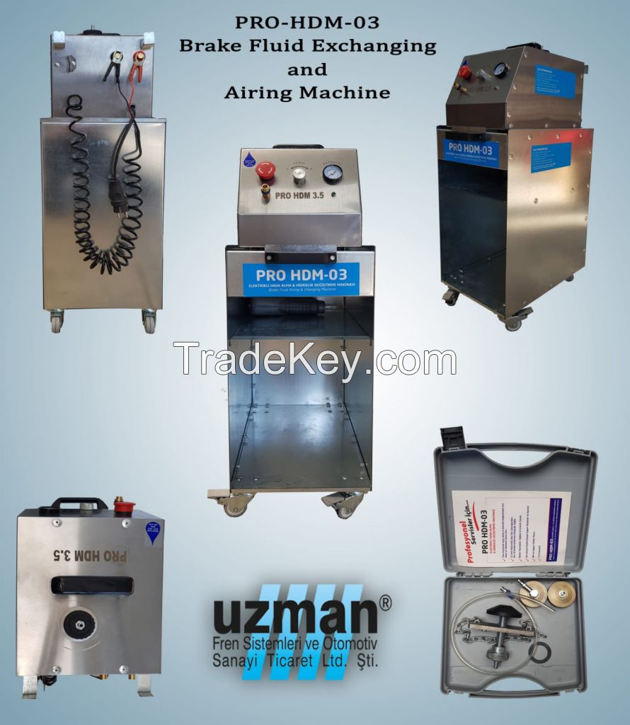 Brake Fluid Airing and Exchaning Machine