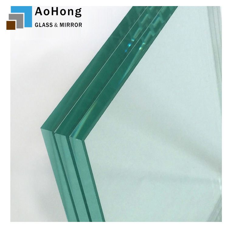 55.2 5mm 0.38 0.76 5mm 10.35 mm Clear Laminated Glass Glass Panels for Buildings