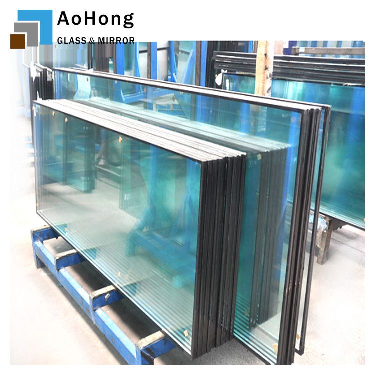 Tempered Low-e laminated Insulated glass , Used Commercial Glass Windows