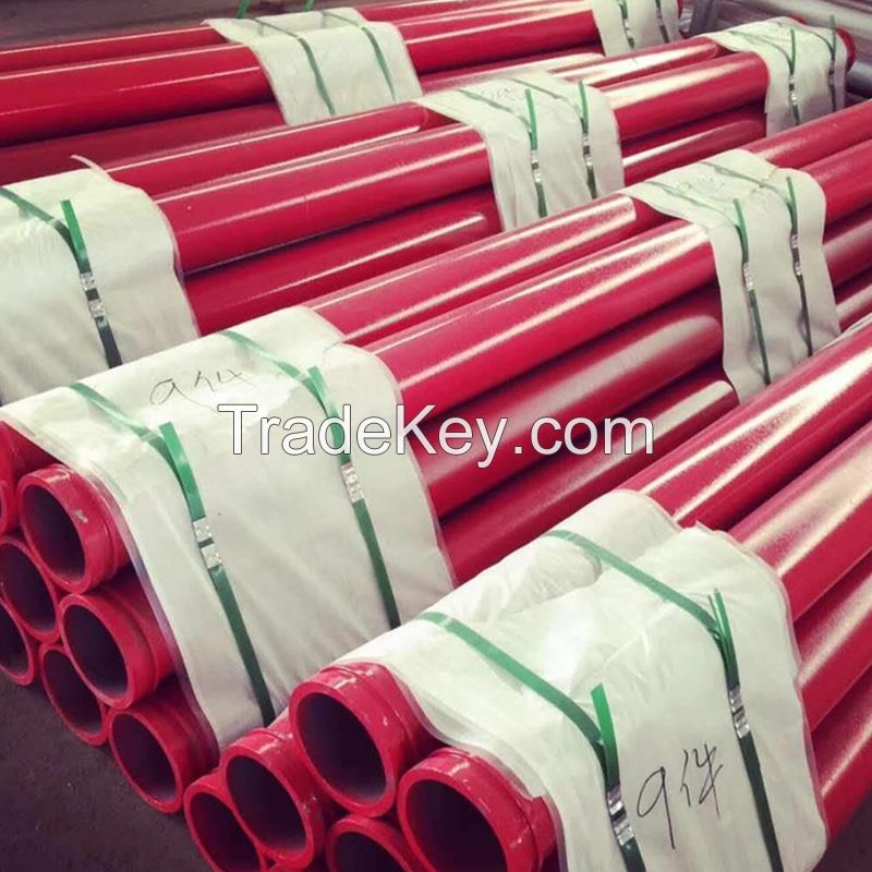 ST52 Steel Pipe DN125 4mm Delivery Concrete Pump Pipe