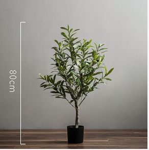 180cm height small artificial cement olive tree potted