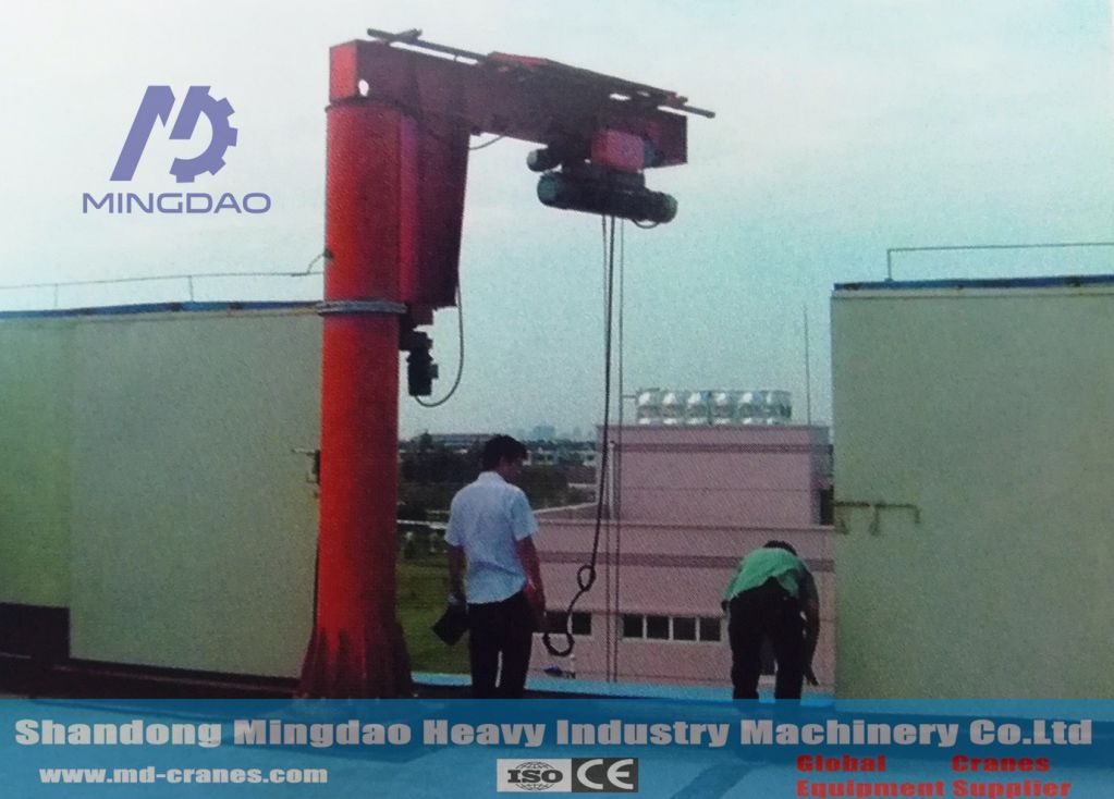 Great Variety Of Designs BZD Type 500Kg Telescopic Boom Fly Jib Crane FamousFor High Quality