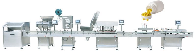 Automatic Bottle Filling Machine Line for Tablets, Soft Gel and Capsul