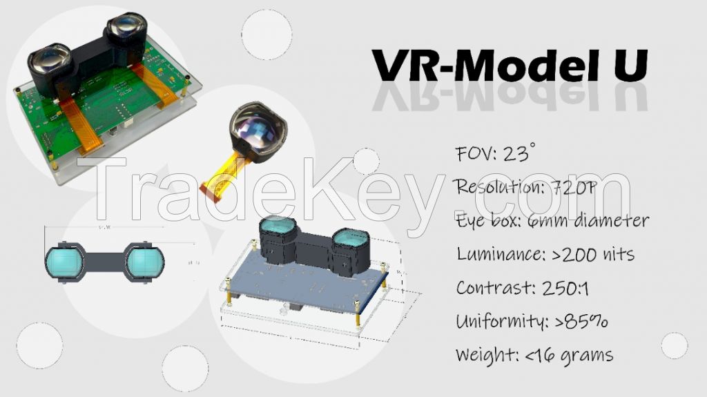 Smart Glasses Evb Broad Ar Vr Optical Lens Micro-Display Viewfinder Optical Engine