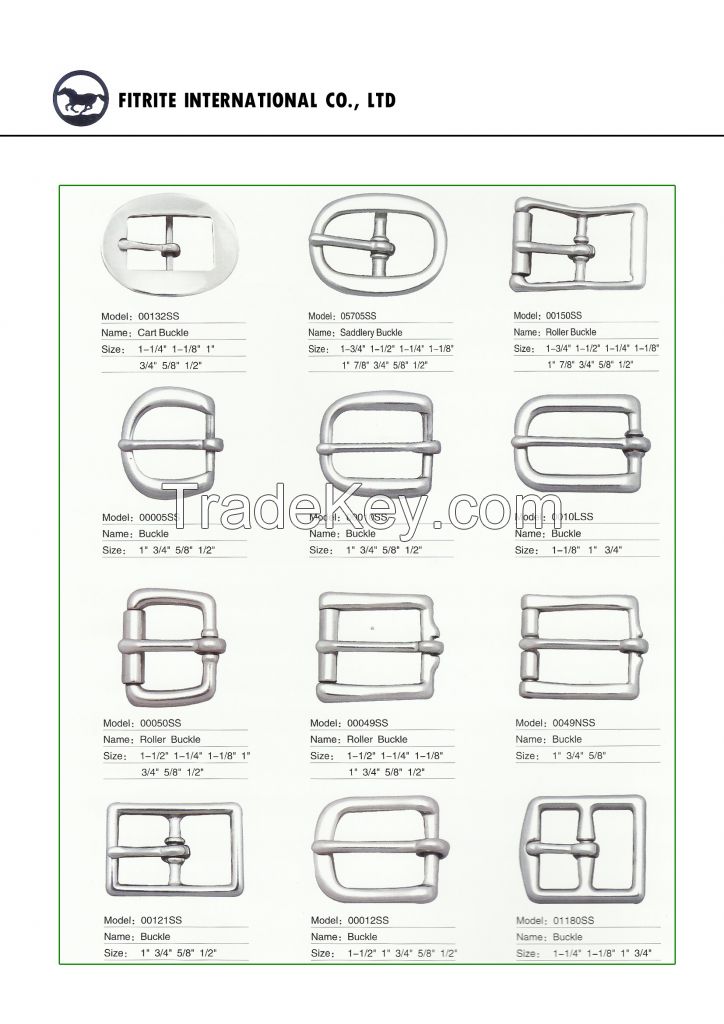 Saddlery Hardware, Fasteners