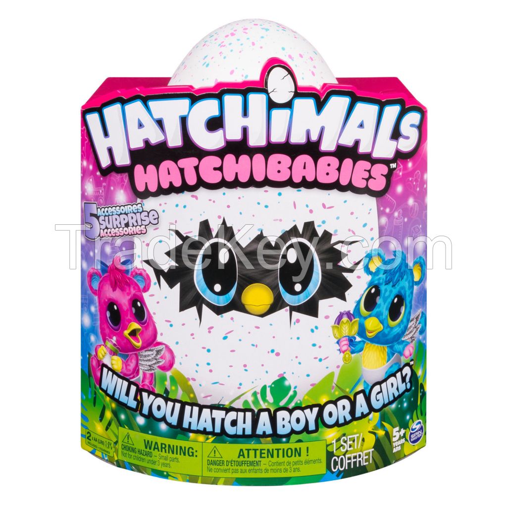 Hatchijmals HatchiBabies Cheetree, Foxfin, Monkiwi, Ponette, Koalabee Boy or Girl Egg