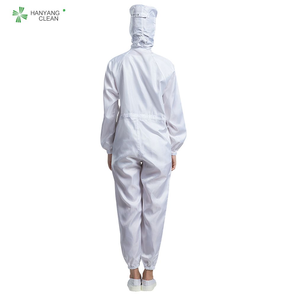 Autoclavable Cleanroom Antistatic garments stripe jumpsuits esd coveralls lab coats hospital uniform