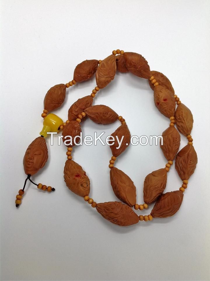 Olive nut necklace - Buddhist bracelet