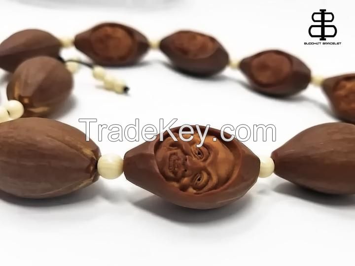 Olive nut necklace - Buddhist bracelet