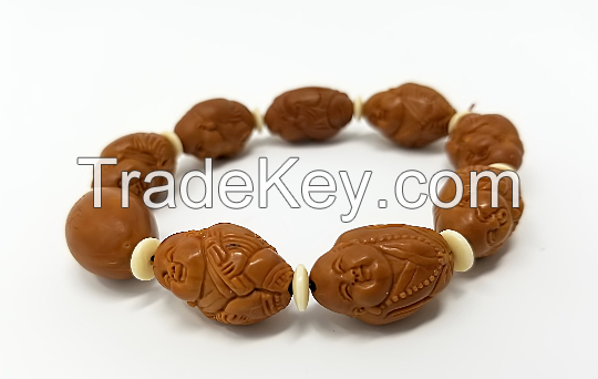 Baby buddha olive nut bracelet - Buddhist bracelet online