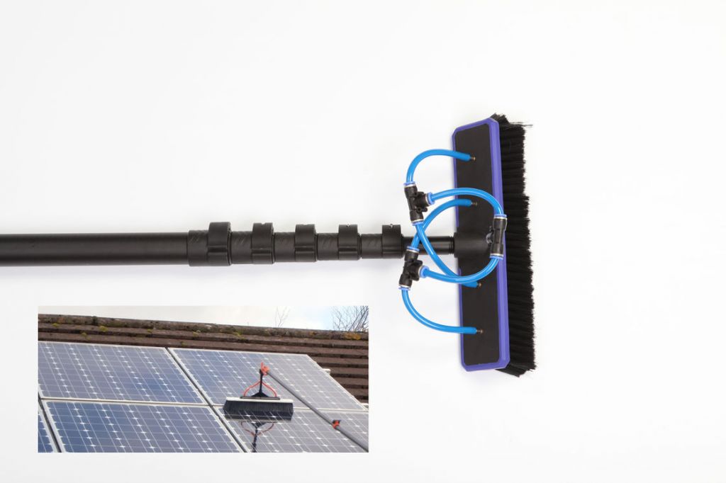 24 Feet Black Carbon Fiber Outrigger Poles Retractable For 2'' Holders
