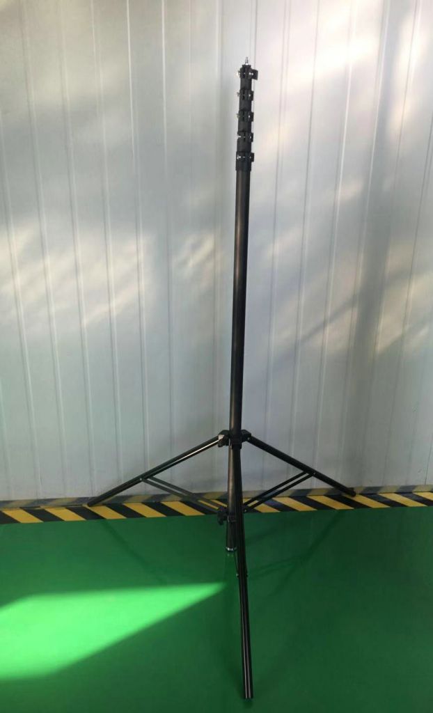Custom 25 Foot Telescopic carbon Pole With Tripod For Photography / Extremely Light And Rigid