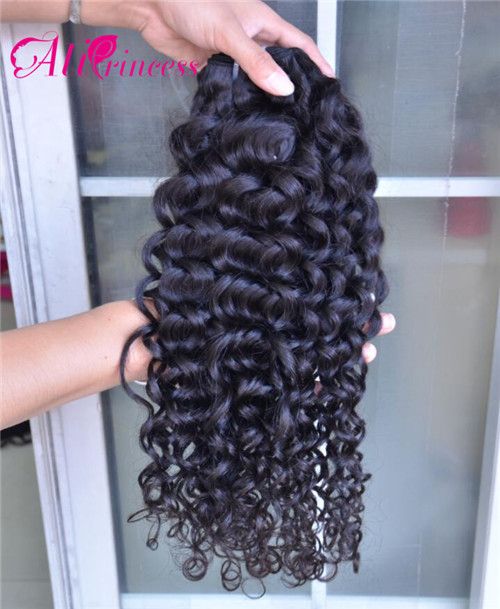 Spiral Curly Virgin Human Hair Weaves