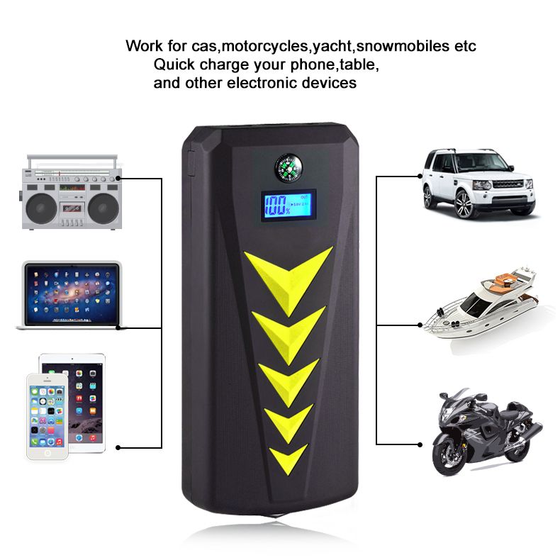 400A start current car jump starter FC-9Q with 18000mAh battery capacity