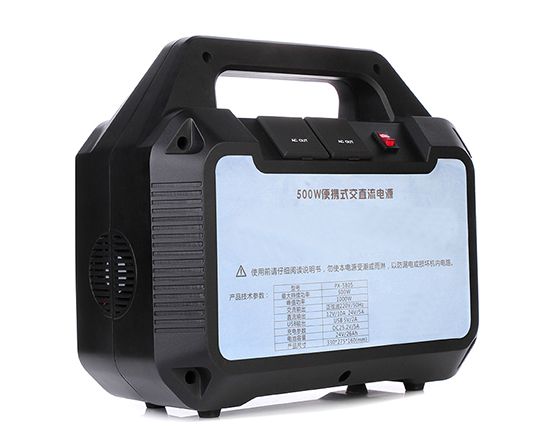 500W AC DC portable power generator FC-500PX with 624Wh li-ion battery