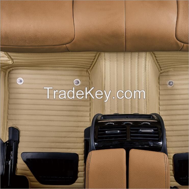 Original and Stylish car floor mats PVC Leather material