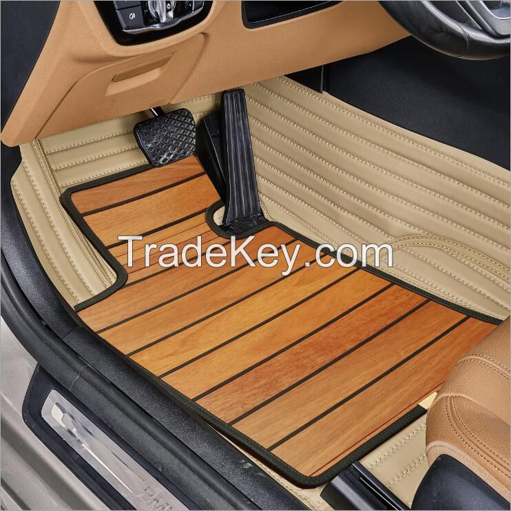 Original and Stylish car floor mats PVC Leather material