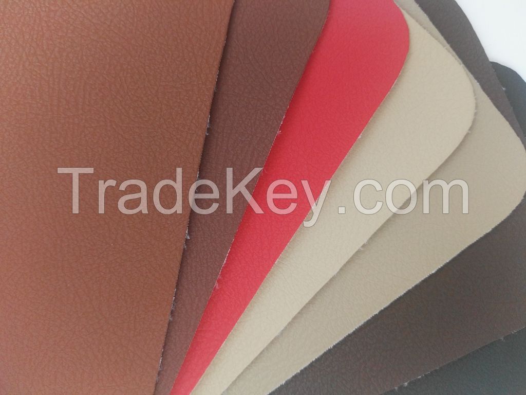 Leatherette for car interior upholstery PVC synthetic leather 