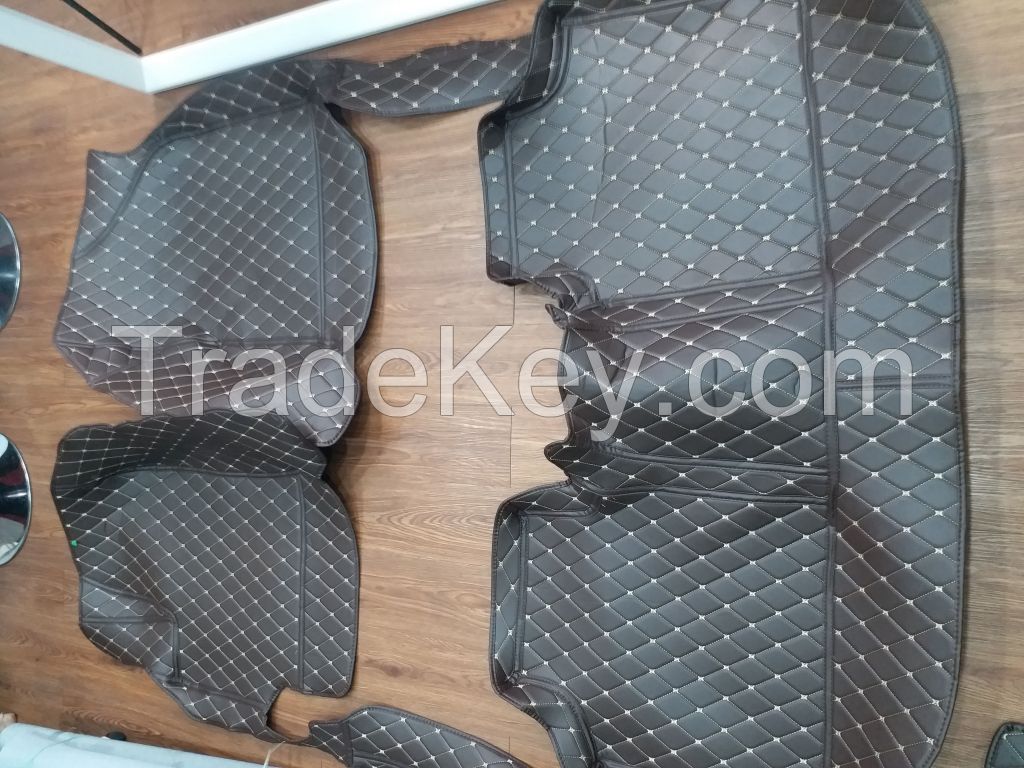 Stock lot 3D car mattings floor mats PVC leather Mercedes,Honda,Toyota