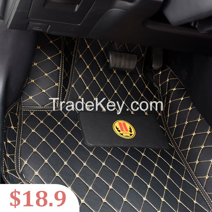 PVC Leather Auto Mats Stocklot for Toyota Corolla 1.8L 2018